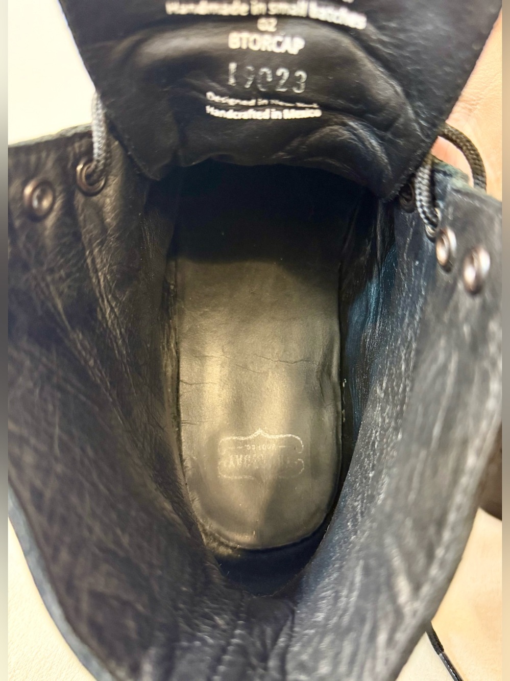 Thursday Boot Company Captain Black Matte Boots Size 10.5 - Picture 13 of 14